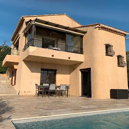 8 Pers Aux Issambres Vue & Piscine Chauffee Villa Roquebrune-sur-Argens