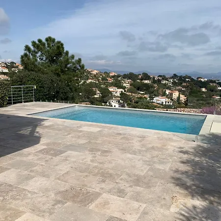Villa 8 Pers Aux Issambres Vue & Piscine Chauffee